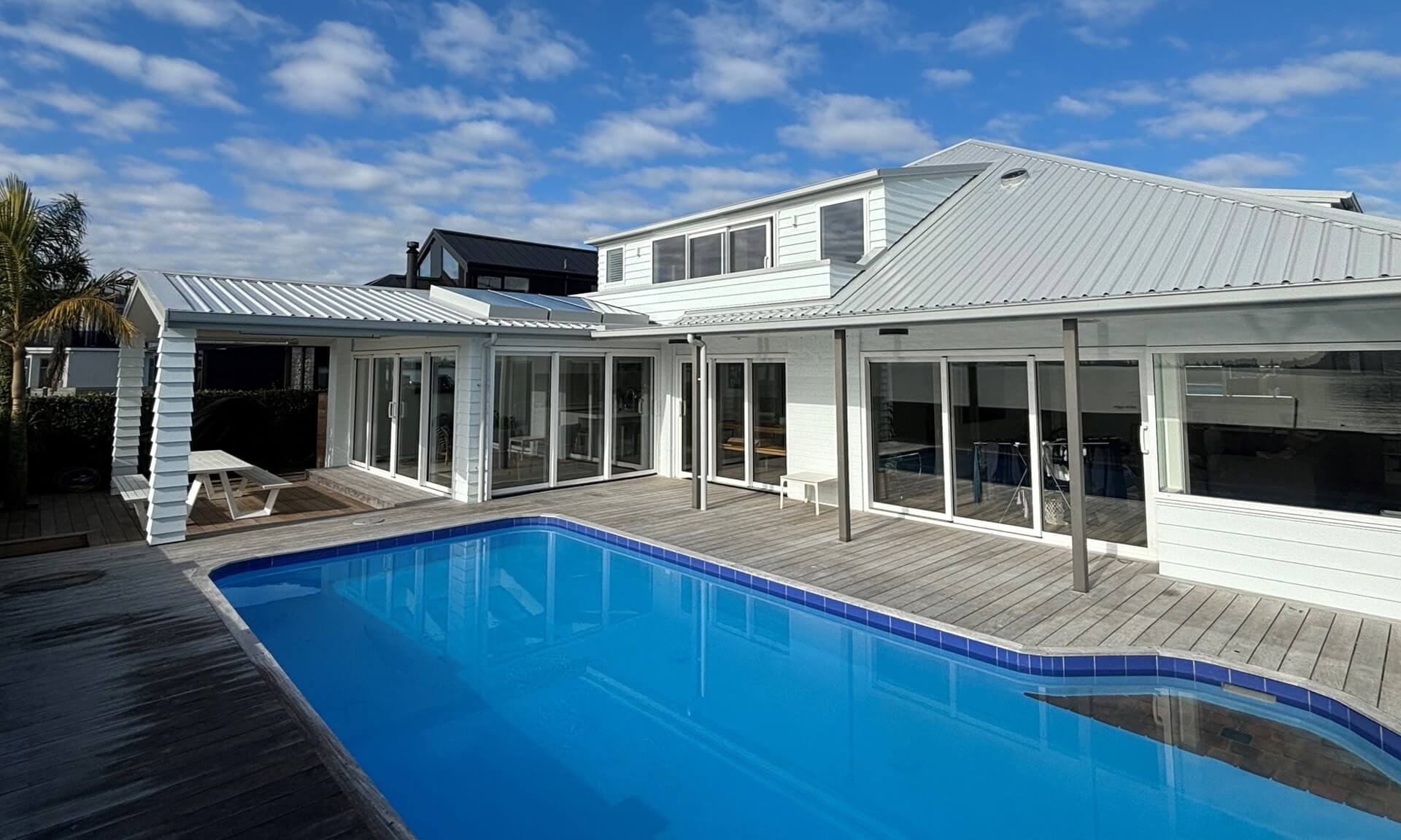 House after exterior refurbishment
