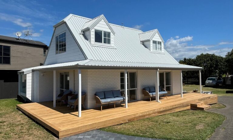 Papamoa Beach Road Exterior cladding